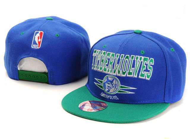 NBA Minnesota Timberwolves M&N Snapback Hat NU01